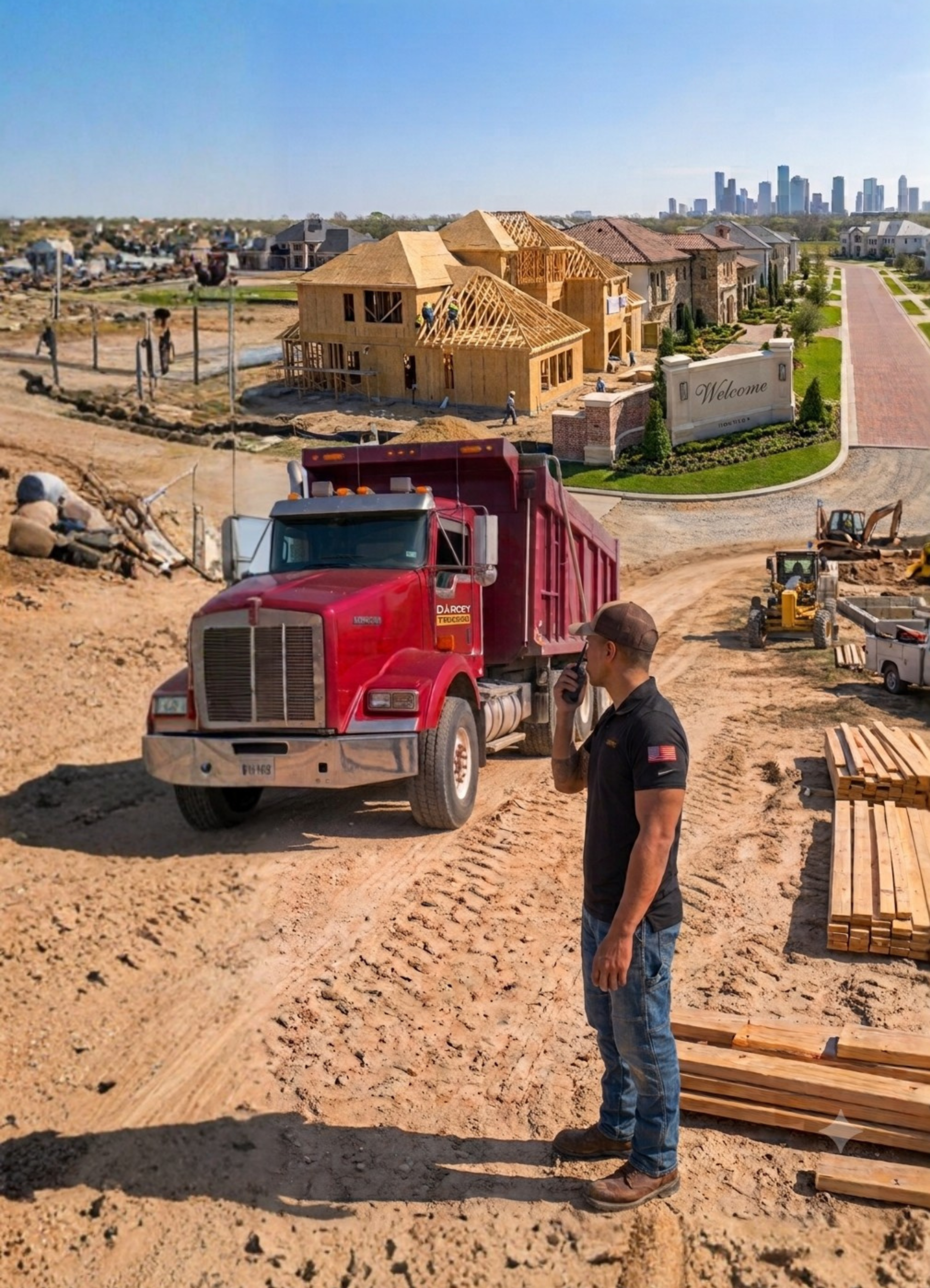 Darcey Trucking aggregate delivery scaled