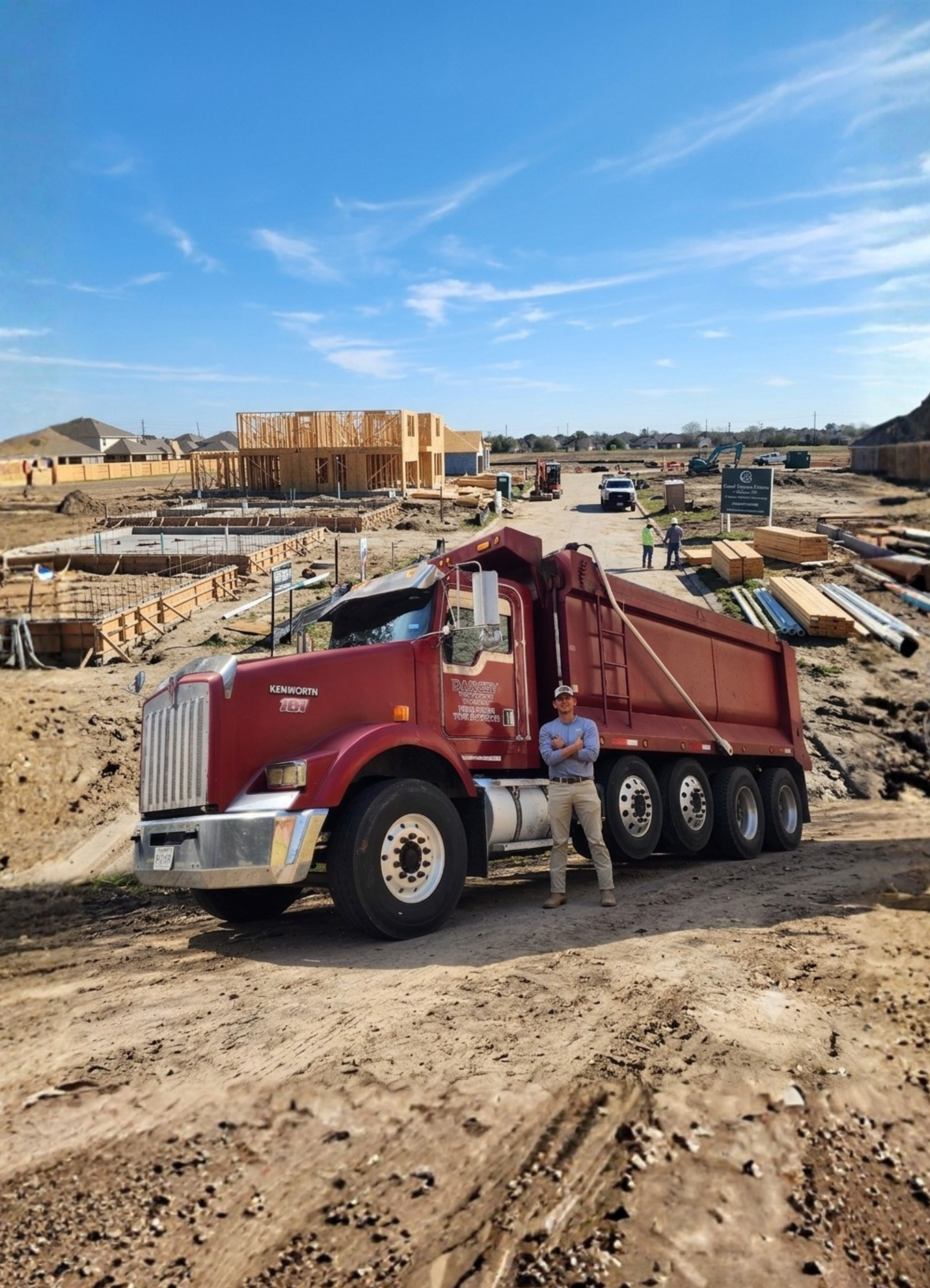 Darcey Trucking hauling services houston scaled